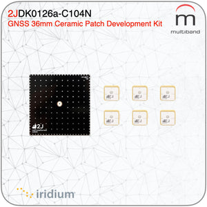 2JDK0126A-C104N Iridium Ceramic Patch Development Kit 36mm - www.multiband-antennas.com