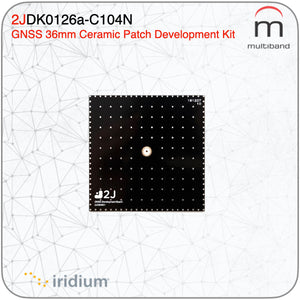 2JDK0126A-C104N Iridium Ceramic Patch Development Kit 36mm - www.multiband-antennas.com