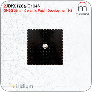 2JDK0126A-C104N Iridium Ceramic Patch Development Kit 36mm - www.multiband-antennas.com
