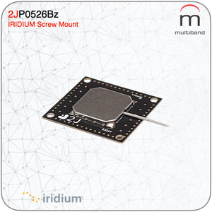 2JP0526Bz Iridium Certified High-Performance Internal Passive Screw Mount Antenna - www.multiband-antennas.com