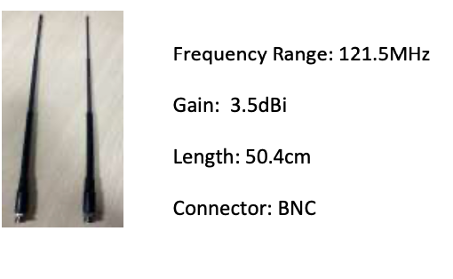 ANT-P-525 - 121.5MHz (500 Units) - www.multiband-antennas.com