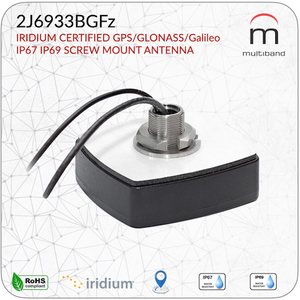 2J6933BGFz Iridium/GPS Body Mount - www.multiband-antennas.com