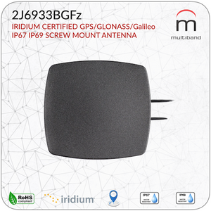 2J6933BGFz Iridium/GPS Body Mount - www.multiband-antennas.com