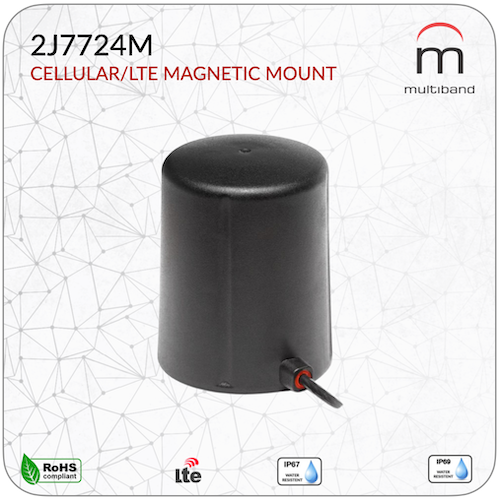 2J7724M CELLULAR/LTE MIMO Mag Mount - www.multiband-antennas.com