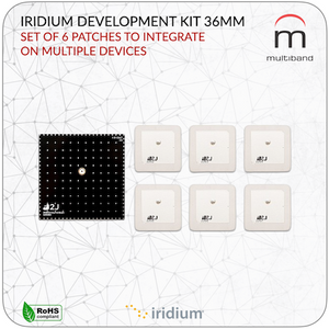 Iridium Ceramic Patch Development Kit 36mm - www.multiband-antennas.com