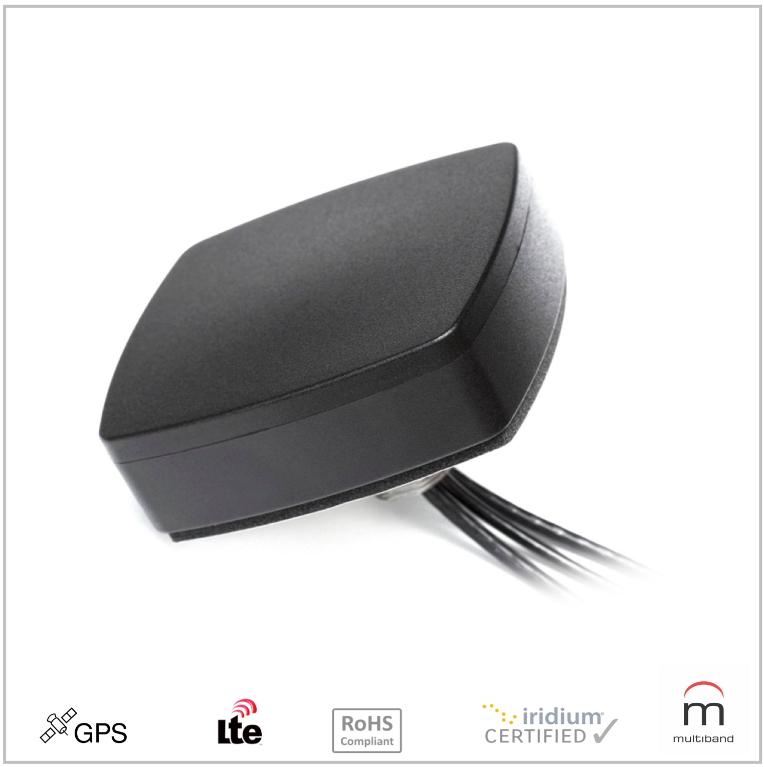 Introducing the 2J6975BGF CELLULAR/LTE, GNSS and Iridium Screw Mount Antenna