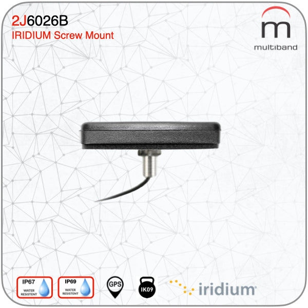2J6026B Iridium Only Screw Mount Antenna - www.multiband-antennas.com