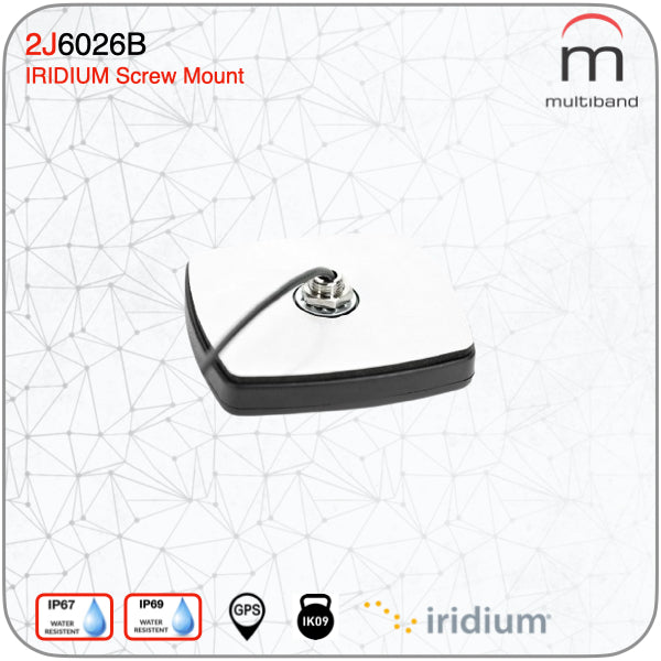 2J6026B Iridium Only Screw Mount Antenna - www.multiband-antennas.com