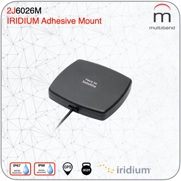 2J6026M Iridium Magnetic Mount Antenna - www.multiband-antennas.com
