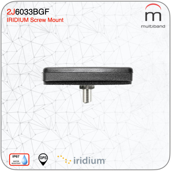 2J6033BGF Iridium/GPS Body Mount Antenna - www.multiband-antennas.com