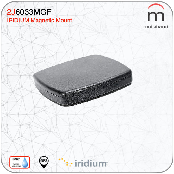 2J6033MGF Iridium/GPS Magnetic Mount Antenna - www.multiband-antennas.com