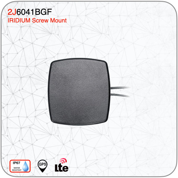 2J6041BGF CELLULAR/LTE/GNSS Screw Mount Antenna - www.multiband-antennas.com