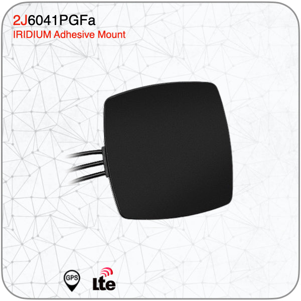 2J6041PGFa CELLULAR/LTE MIMO and GNSS Adhesive Mount Antenna - www.multiband-antennas.com