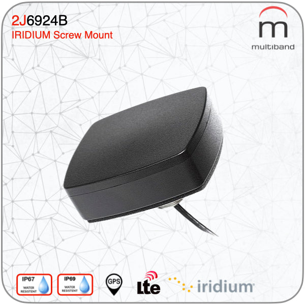 2J6924B Iridium Certified Screw Mount Antenna. - www.multiband-antennas.com