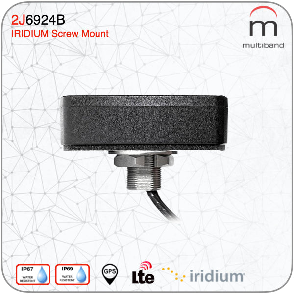 2J6924B Iridium Certified Screw Mount Antenna. - www.multiband-antennas.com