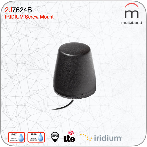 2J7624B CELLULAR/LTE Screw Mount Antenna - www.multiband-antennas.com