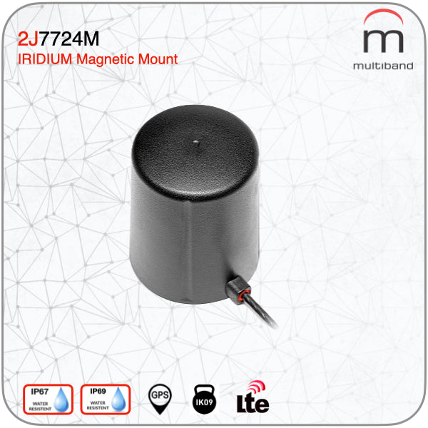 2J7724M CELLULAR/LTE MIMO Magnetic Mount Antenna - www.multiband-antennas.com