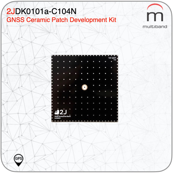 2JDK0101a-C104N GNSS Ceramic Patch Development Kits - www.multiband-antennas.com