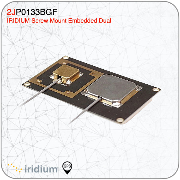 2JP0133BGF Iridium/GPS Combined Module Antenna - www.multiband-antennas.com