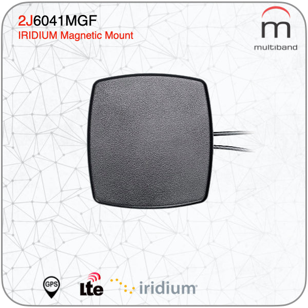 2J6041MGF CELLULAR/LTE/GNSS Magnetic Mount Antenna - www.multiband-antennas.com