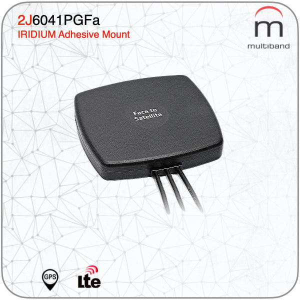 2J6041PGFa CELLULAR/LTE MIMO and GNSS Adhesive Mount Antenna - www.multiband-antennas.com
