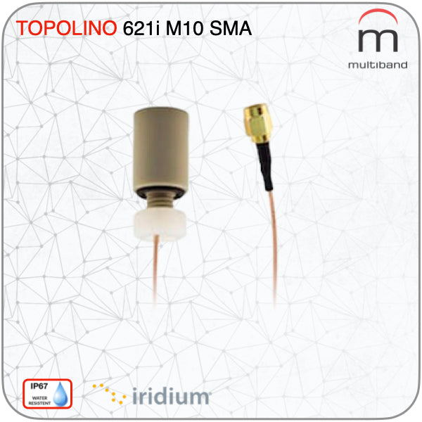 Topolino 621i M10 SMA Iridium Helical Antenna - www.multiband-antennas.com