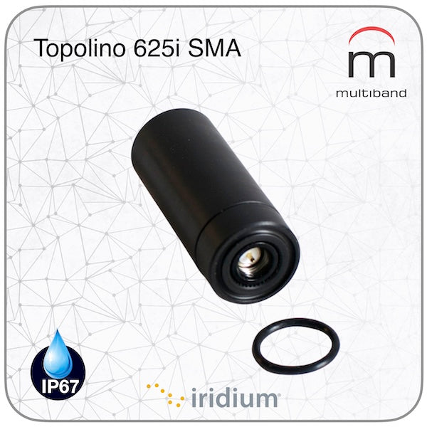 Topolino 625i SMA Low Profile Iridium Helical