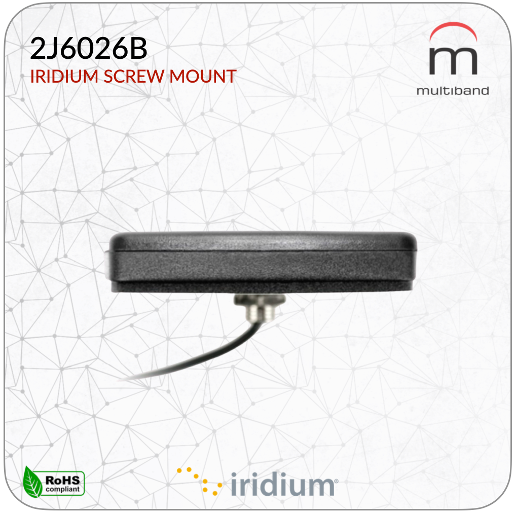 2J6026B Iridium Only Screw Mount - www.multiband-antennas.com