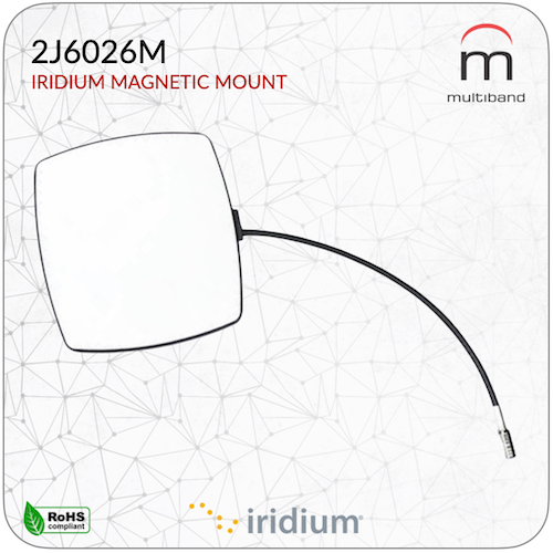 2J6026M Iridium Only Mag Mount - www.multiband-antennas.com