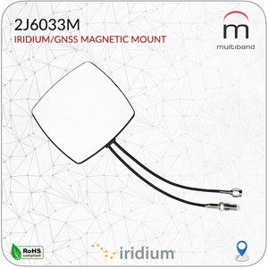 2J6033MGF Iridium/GPS Mag Mount - www.multiband-antennas.com