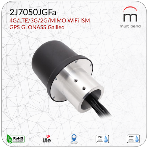 2J7050JGFa Pole Mount Antenna - www.multiband-antennas.com