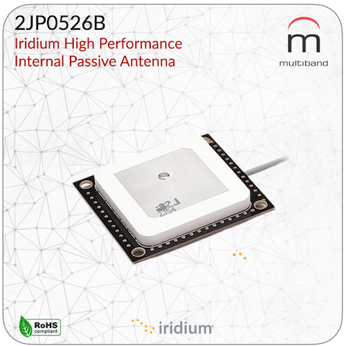2JP0526B Iridium Internal Passive Antenna - www.multiband-antennas.com