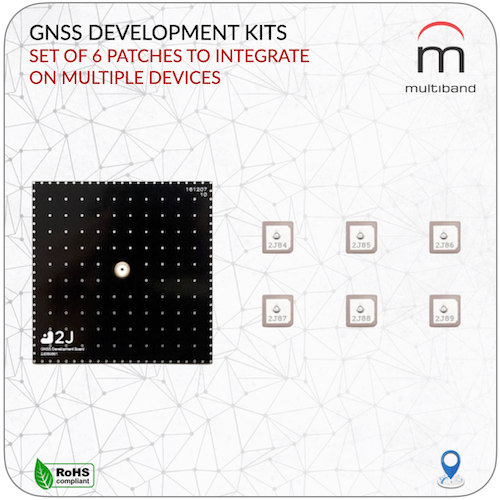 GNSS Ceramic Patch Development Kits - www.multiband-antennas.com